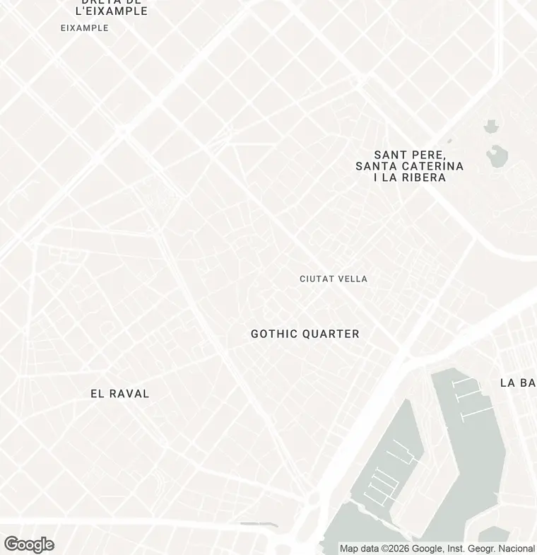 Mapa de menús del día cerca